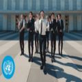عکس BTS ویدیو رسمی اجرای «اجازه برای رقص» بی تی اس در سازمان ملل متحد «با زیـرنویس»