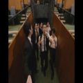 عکس اجرای Permission to Dance از BTS در سازمان ملل متحد نیویورک