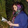 عکس شعر خوانی دکتر کتایون اکبرزاده در انجمن شاعران شیراز