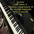 عکس کارل چرنی ، 125 تمرین در پاساژ بازی اپوس ۲۶۱ شماره ۸۱ ، پیانو : سید مهدی خلق مظف