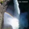 عکس کلیپی خاص از آبشاری زیبا با صدای شادمهر