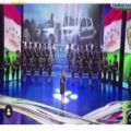 عکس اجرای سرود زیبای فارسی توسط ارتش تاجیکستان