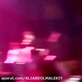 عکس کلیپ زیبا از سلفی گرفتن علی عبدالمالکی در کنسرت
