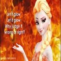 عکس Let it Glow Fire!Elsa (Frozen Let it Go parody)
