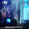 عکس اجرای آهنگ زخم ،محمد علیزاده در کنسرت تهران دی ماه