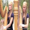 عکس قطعه زیبای greensleeves با چنگ (harp)