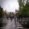 عکس سرود دختران مقابل دانشگاه تهران
