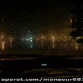 عکس ی شب بارونی دریاچه مصنوعی