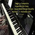 عکس کارلوس گاردل ، تانگو لا کامپارزیتا - موسیقی محلی آرژانتین ، پیانو : سید مهدی خلق