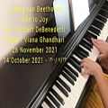 عکس لودوبگ فان بتهوون ، ترانه شادی از سمفونی ۹ ، پیانو : ویانا قندهاری - ۱۴۰۰/۰۷/۲۲