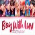 عکس آهنگ boy with luv از BTS