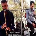 عکس مداح و خواننده بهشت زهرا با نوازنده نی ۰۹۱۲۰۰۴۶۷۹۷ عبدالله پور