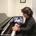 عکس پیانو زدن سامان احتشامی