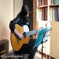 عکس هستی گودرزی هنرجوی گیتار فرزین نیازخانی