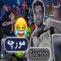 عکس ری اکشن به موزیک مورچه از سپهرخلسه و هیدن| Reaction Moorche-Khalse