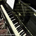 عکس لودویگ وان بتهوون - تِم سمفونی 9 (تنظیم آسان) پیانو : نریمان خلق مظفر
