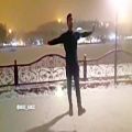 عکس رقص آذری در برف