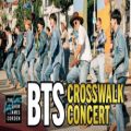 عکس BTS Performs a Concert in the Crosswalk با زیرنویس فارسی چسبیده