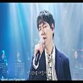 عکس اجرای لایو اهنگ love beyond the words از kyuhyun عضو گروه super Junior