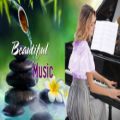 عکس موسیقی زیبای پیانو - با صدای آب برای کاهش استرس، مطالعه، مدیتیشن، خواب