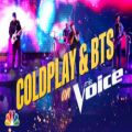 عکس BTS اجرای آهنگ «My Universe» از کلدپلی و بی تی اس در NBC The Voice کیفیت 1080p