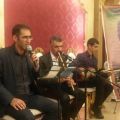 عکس خواننده مراسم ختم مداح با نوازنده نی ۰۹۱۲۰۰۴۶۷۹۷ فلوت و مداحی ، عبدالله پور