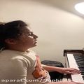 عکس اهنگ spanish romance با پیانو سوفی زنگنه ۸ ساله