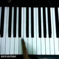 عکس آموزش آهنگ Gülümcan برای پیانو