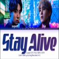 عکس BTS Jungkook _ Stay Alive Lyrics (Prod. Sugar of BTS)اهنگ وبتون منتشر شد:)