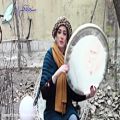 عکس تکنوازی دف - دف نوازی با ریتم آهنگ برف - موسیقی سنتی و اصیل ایرانی