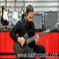 عکس تست صدای گیتار الکتریک Ibanez ICTB721 BKF توسط استاد امیرحسین نفریه.