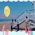 عکس موزیک ویدیو جین بی تی اس jin BTS به نام تون ماهی super tuna