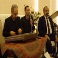 عکس مداح و خواننده دشتی با نوازنده نی تار سنتور ۰۹۱۲۰۰۴۶۷۹۷ اجرای مداحی عرفانی تالار
