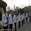 عکس اجرای گروه سرود ندای ثامن در تئاترشهر | شعبانیه-۳