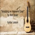 عکس آموزش گیتار - قطعه Knocking On Heavens Door