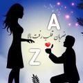 عکس کلیپ عاشقانه با کلمه A و Z
