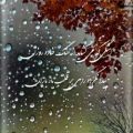 عکس شعر باران از زنده یاد روح اله امیری سنقری