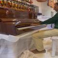 عکس پیانو آکبند دیجیتال طرح آکوستیک پرل ریور Pearl River