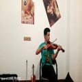 عکس استاد کریم عاشق ، خواننده و نوازنده ویولن از شهر شیراز