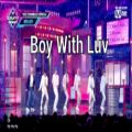 عکس موزیک ویدیو Boy With Luv از بی تی اس