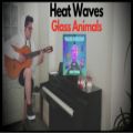 عکس Glass animals-heat waves-instrumental loop cover-piano,guitar and launchpad