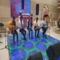 عکس موسیقی زنده در افتتاحیه شرکت بلان