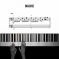 عکس کاور پیانو آهنگ John Lennon - Imagine