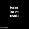 عکس Pink True Love Lyrics