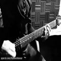 عکس از نوازندگی های گیتار الکتریک کیانوش مهرتاج در استدیو مرداس