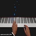 عکس piano Minecraft Wet hands