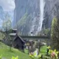 عکس طبیعت زیبای سوئیس همراه با آهنگ همایون شجریان | گل بکارید