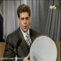 عکس استاد نادر جوادی - موغانا جیران - اجرا در تلویزیون ملی جمهوری آذربایجان سال 2003