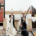 عکس استادمحمدجان علوی و استادعلی اصغرآذری با اجرای زیبا ومشترک .خراسان رضوی .کاشمر