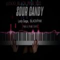 عکس ورژن پیانو آهنگ ( SOUR CANDY ) از { Lady Gaga و Black Pnik }